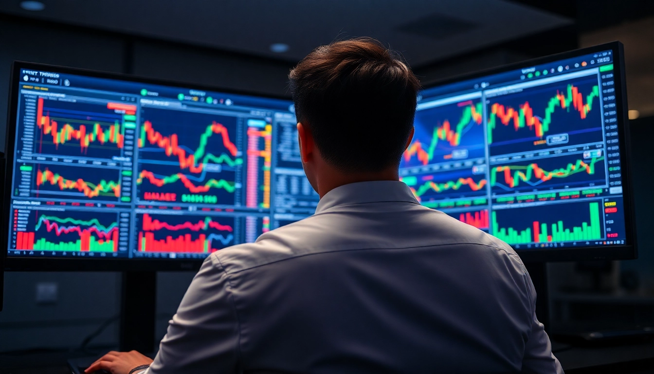TradingView platform displaying complex market charts for traders analyzing real-time data with